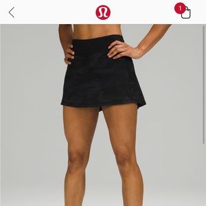 lululemon pace rival skirt in long length